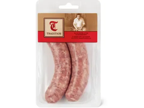 Saucisse à rôtir de porc 2x110g