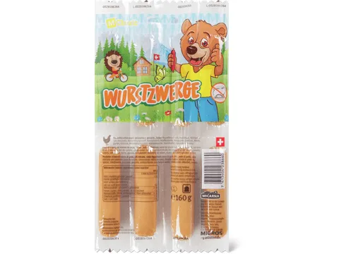 Mini saucisses · volaille 160g