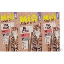 Mio · Soft Sticks Natural Taste Adult · au bœuf et au foie 10 x 5g