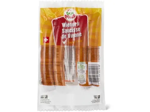 Don Pollo · Saucisses de Vienne au poulet 200g