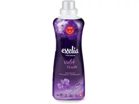 Exelia · Adoucissant · Liquide, Violet Senses, 50 lavages 1l