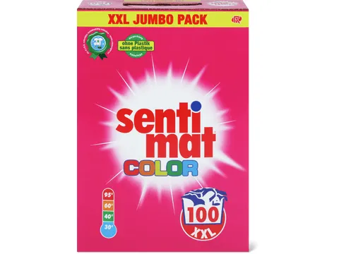 Lessive Color en poudre Senti Mat 100W 1pce