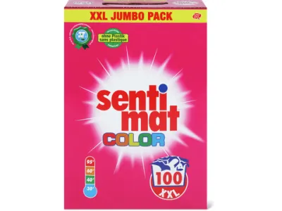 Lessive Color en poudre Senti Mat 100W 1pce