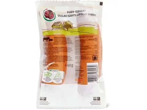 Cervelas géants 340g