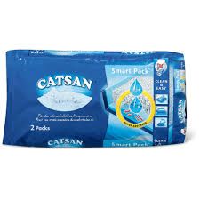 Catsan · Smart Pack · clean &amp; easy 2 x 4l