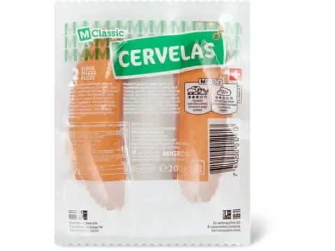 Cervelas 200g