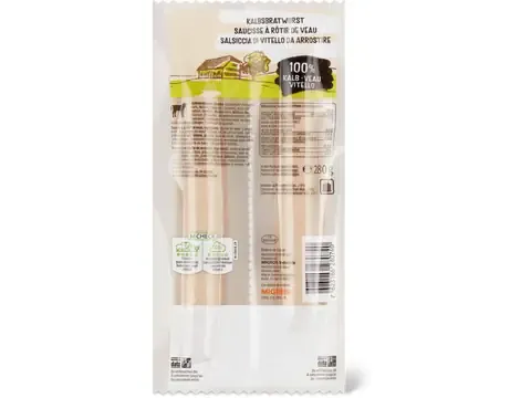 Saucisses à rôtir de veau 280g