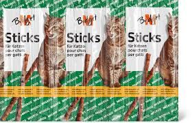 M-Budget · Sticks pour chats · avec canard, volaille et foie 10 x 5g