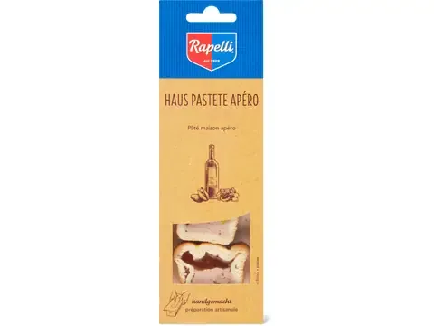 Rapelli · Pâté maison Apéro · fait à la main 4x25g