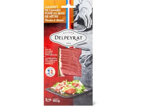 Delpeyrat · Poitrine de canard · fumée 90g