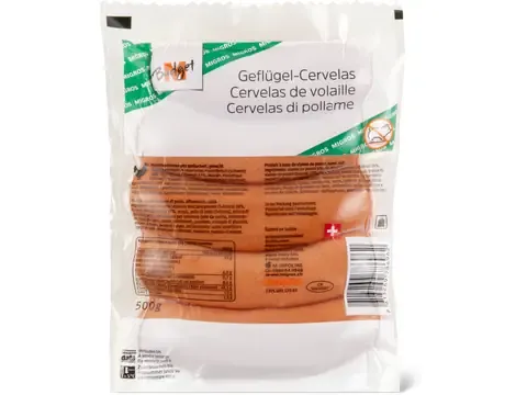 Cervelas de poulet 500g