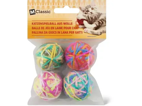 M-Classic · Balles pour chat · en laine 20g