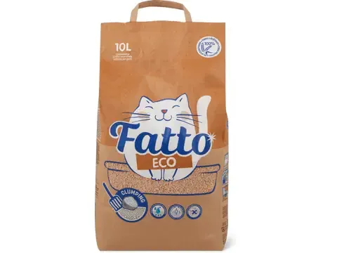 Fatto · Litière pour chats Eco · clumping 10l