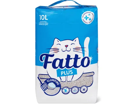 Fatto · Litière pour chats Plus · agglomérante 10 l