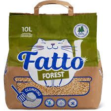 Fatto · Litière pour chats Forest · agglomérante 10 l