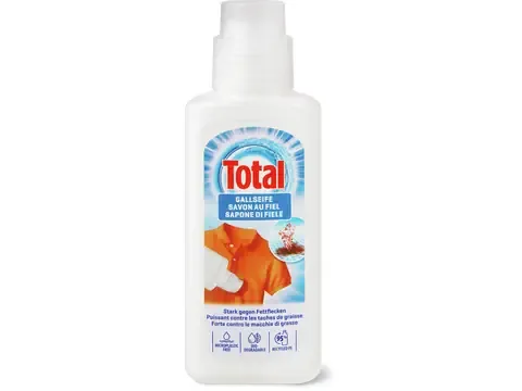 Total · Savon au fiel · avec embout brosse 250ml
