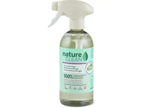 Nature Clean · Produit de prélavage · avec principe actif de tournesol 500ml