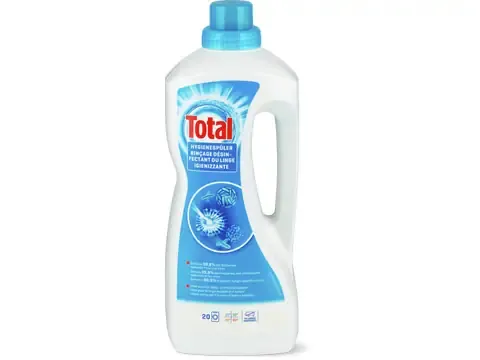 Total · Rinçage désinfectant du linge 1.5l