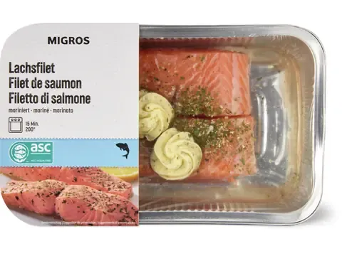 Filet de saumon · avec citron et coriandre 400g