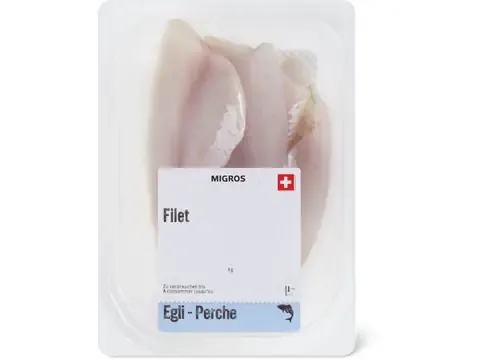 Filets de perche · avec peau 100g
