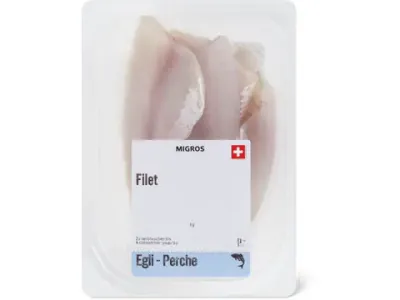 Filets de perche · avec peau 100g