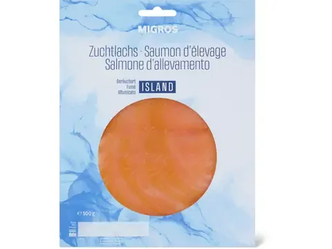 Saumon fumé d’Islande 100g