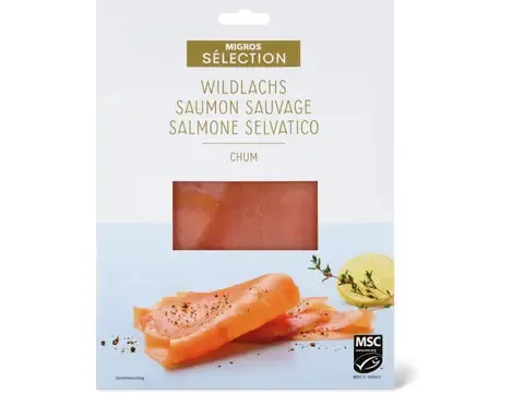 Sélection · Saumon sauvage Chum 100g