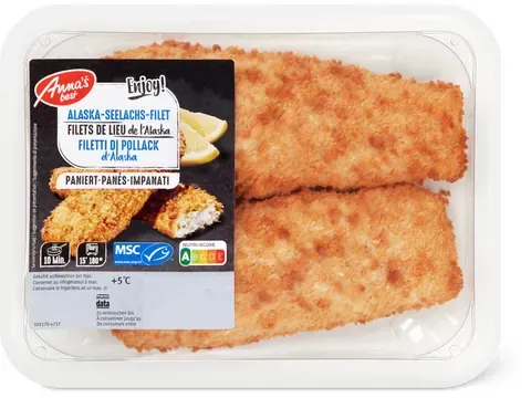 Anna's Best · Filet de colin d’Alaska · pané 220g