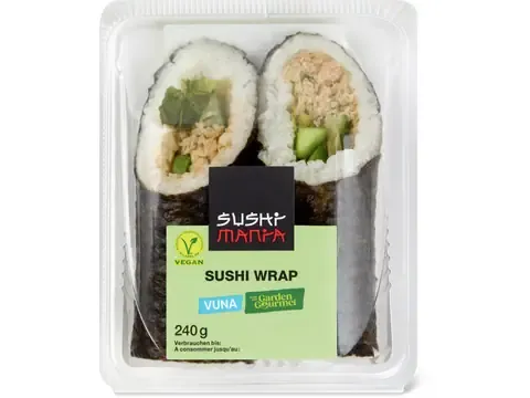 Sushi Mania · Wrap sushi · Vuna, végétalien 240g