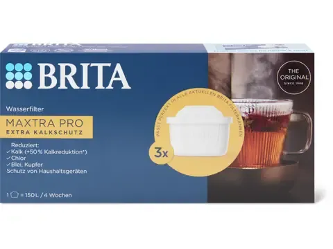 Brita · Filtres à eau Maxtra Pro Extra anti-calcaire 3pces