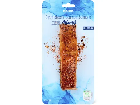 Hot smoked salmon épicé 125g