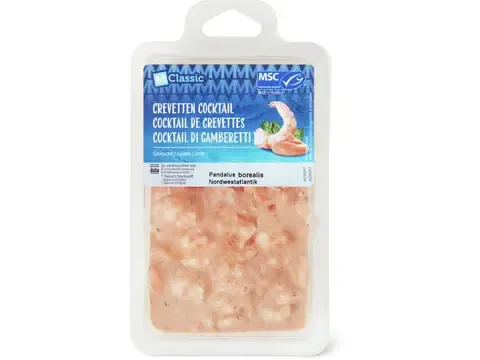 Crevettes cocktail · cuites 200g