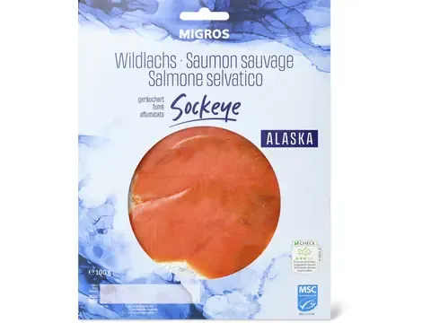Saumon sockeye · Alaska 100g