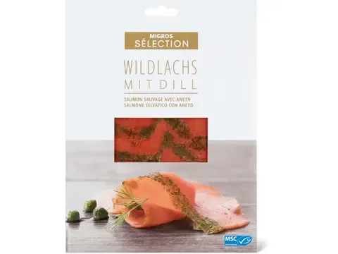 Sélection · Saumon sauvage · avec aneth 100g
