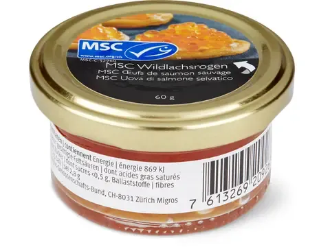 Œufs de saumon sauvage 60g