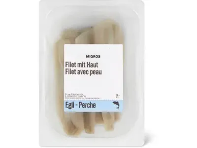 Filet de perche avec peau 100g