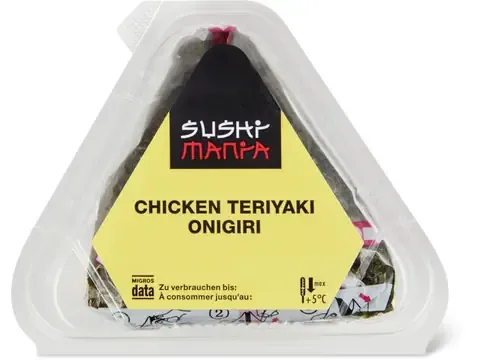 Sushi Mania · Onigiri au poulet teriyaki 110g