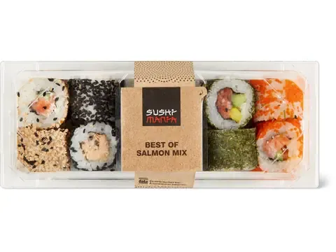 Sushi Mania · Best of Salmon Mix Sushi 205g