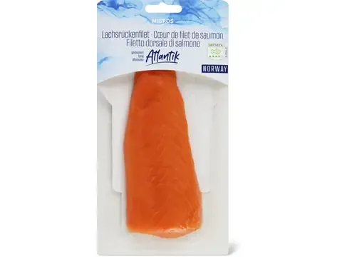 Cœur de filet de saumon fumé 150g