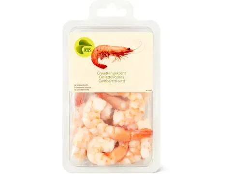 Crevettes · Bio, cuites 110g