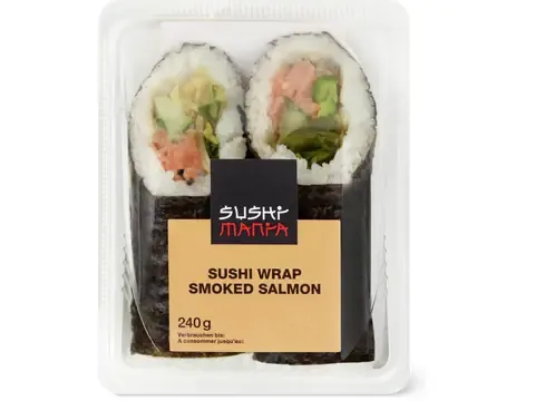 Sushi Mania · Wrap au saumon fumé 240g