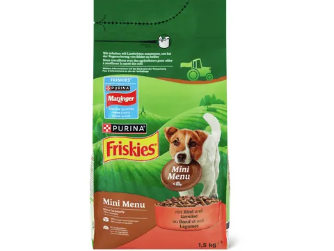 Friskies · Mini Menu Bœuf &amp; Céréales 1.5kg