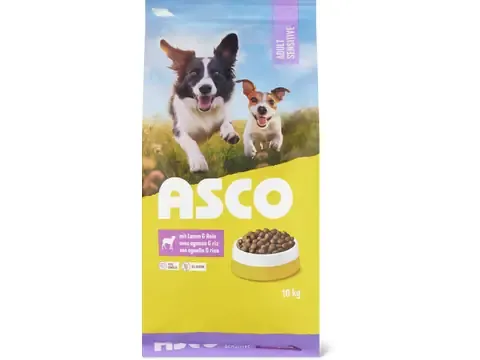 Asco · Croquettes Adult Sensitive · Agneau et riz 10 KG