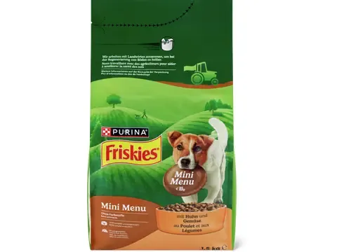 Friskies · Mini menu au poulet et légumes 1.5kg