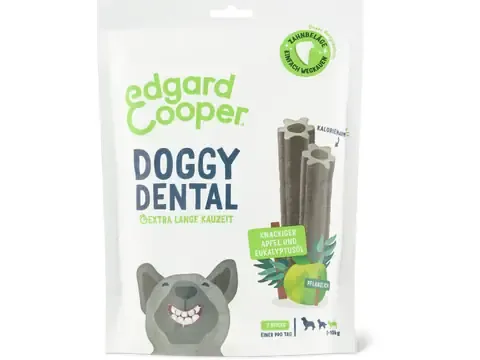 Edgard &amp; Cooper · Doggy Dental · pomme et huile d’eucalyptus 105 g