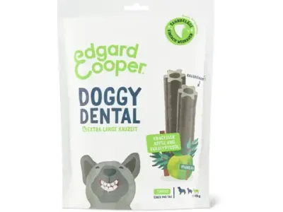 Edgard &amp; Cooper · Doggy Dental · pomme et huile d’eucalyptus 105 g