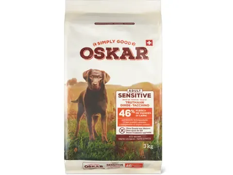 Oskar Sensitive · Adult dinde 3kg