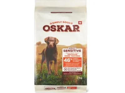 Oskar Sensitive · Adult dinde 3kg