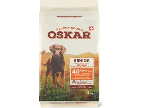 Oskar Simply Good · Senior Volaille 3kg
