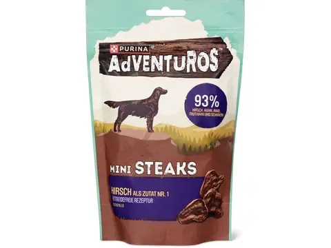 Adventuros · Mini steaks · Cervidé 70g